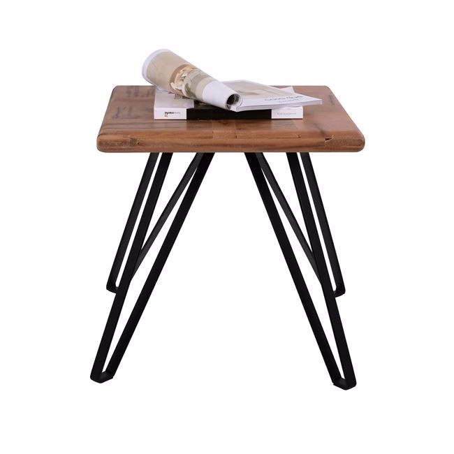 ΤΡΑΠΕΖΙ ΒΟΗΘΗΤΙΚΟ HM8378 JAIDA ΜΑΣΙΦ & ΜΕΤ/ΚΑ ΠΟΔΙΑ 50Χ50Χ50 - Image 3