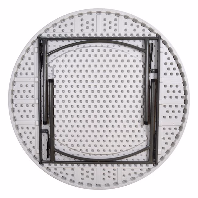 ΤΡΑΠΕΖΙ CATERING-ΣΥΝΕΔΡΙΟΥ HM5043 Φ152Χ74εκ ΠΤΥΣΣΟΜΕΝΟ ΣΤΡΟΓΓΥΛΟ - Image 5