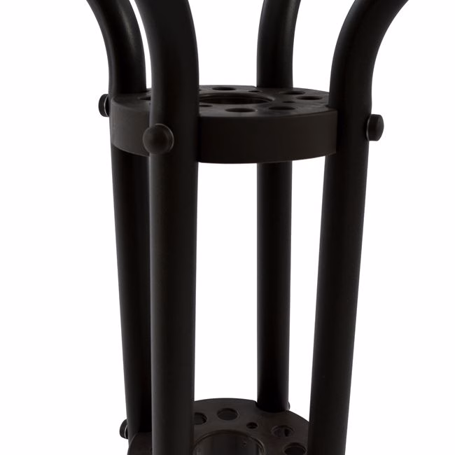 ΤΡΑΠΕΖΙ ΕΞΩΤ.ΧΩΡΟΥ FIGO HM5036.02 ΜΕΤΑΛΛΟ ΚΑΦΕ- ΓΥΑΛΙΝΗ ΕΠΙΦΑΝΕΙΑ 70Χ70Χ72Υεκ - Image 5