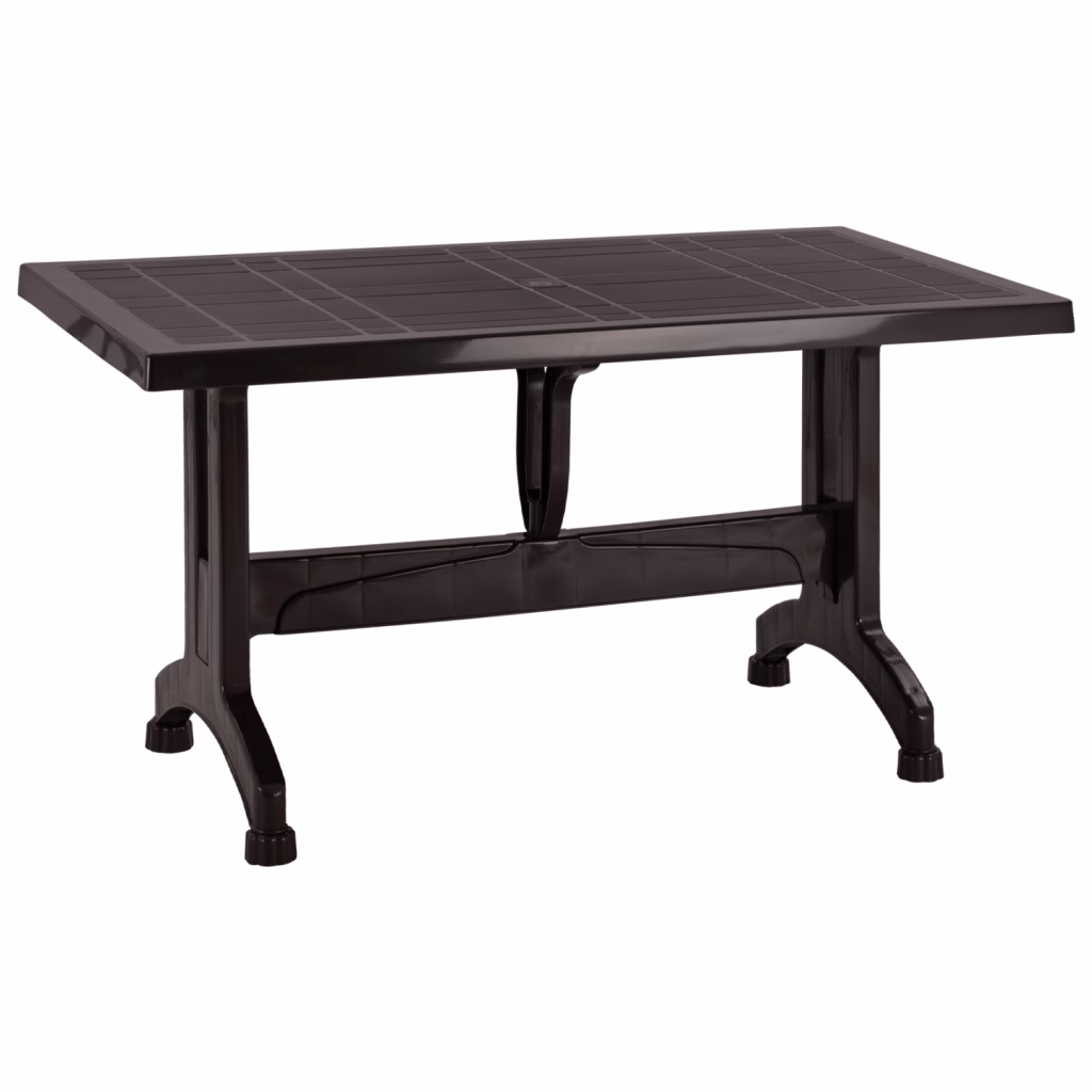 ΤΡΑΠΕΖΙ ΠΟΛΥΠΡΟΠΥΛΕΝΙΟΥ CORNWALL HM5738.03 ΚΑΦΕ 140X80X73.5Yεκ.