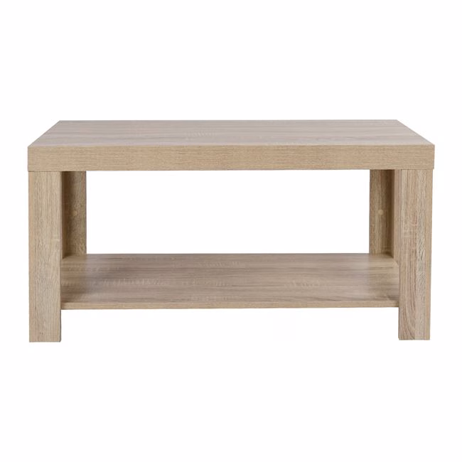 ΤΡΑΠΕΖΙ ΣΑΛΟΝΙΟΥ ΜΕΛΑΜΙΝΗΣ ALAYNA HM2207.02 SONAMA 90X45X45 εκ. - Image 3