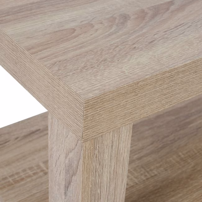 ΤΡΑΠΕΖΙ ΣΑΛΟΝΙΟΥ ΜΕΛΑΜΙΝΗΣ ALAYNA HM2207.02 SONAMA 90X45X45 εκ. - Image 4